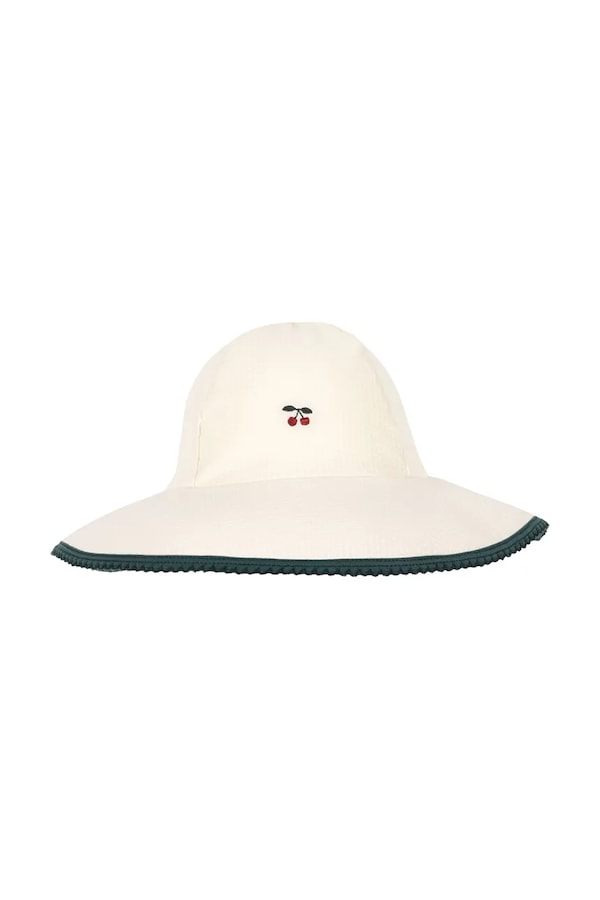 Дитячий капелюх Konges Sløjd SAILOR SWIM HAT GRS колір білий