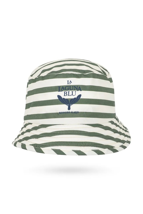 Дитячий капелюх Konges Sløjd ASNOU BUCKET HAT GRS колір зелений