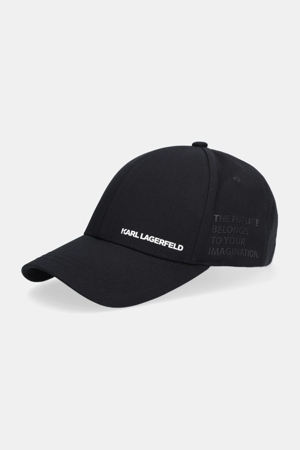Кепка Karl Lagerfeld колір чорний