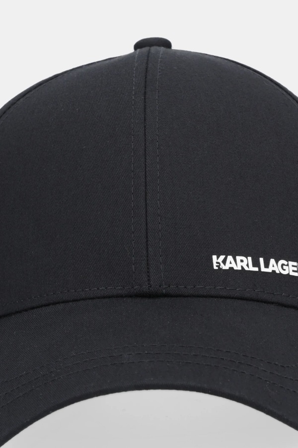 Кепка Karl Lagerfeld колір чорний