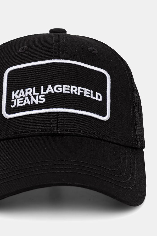 Кепка чоловіча Karl Lagerfeld Jeans колір чорний