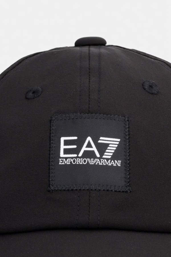 Бейсболка EA7 Emporio Armani колір чорний
