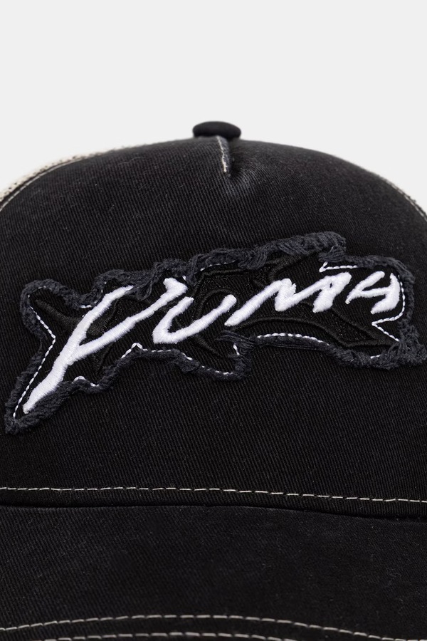Кепка-тракер хлопковая Puma Wardrobe Essential цвет черный