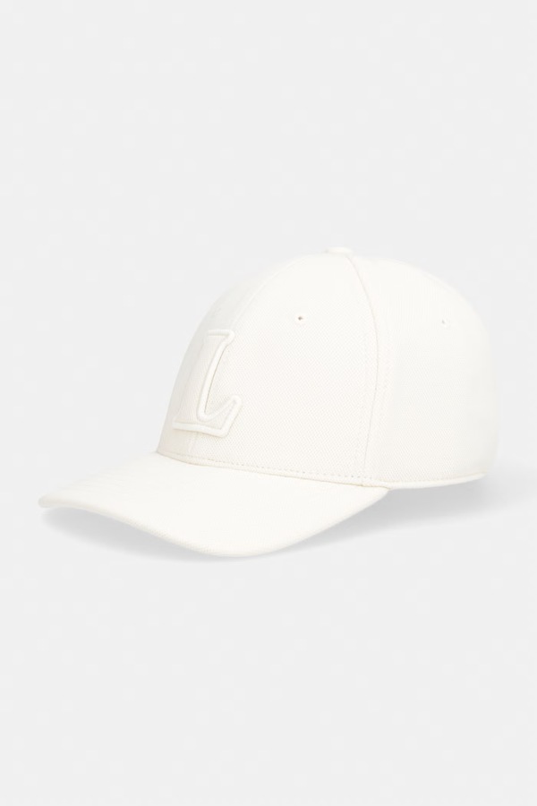 Бейсболка Lacoste цвет бежевый