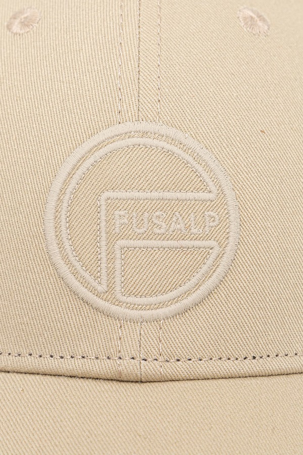 Бейсболка бавовняна Fusalp COTTON CAP колір бежевий