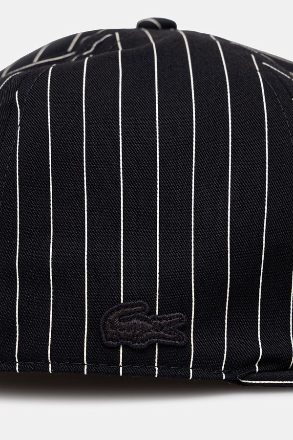 Снепбек Lacoste колір чорний фото 3