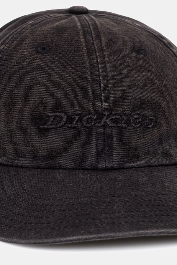Кепка бавовняна Dickies колір чорний фото 2
