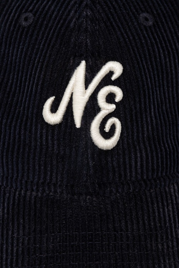 Бавовняна бейсболка New Era WASHED CORD 9TWENTY® колір синій