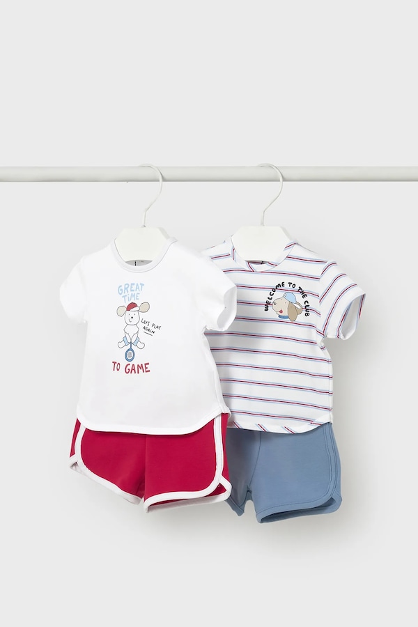 Комплект для немовлят Mayoral Newborn 2-pack колір червоний