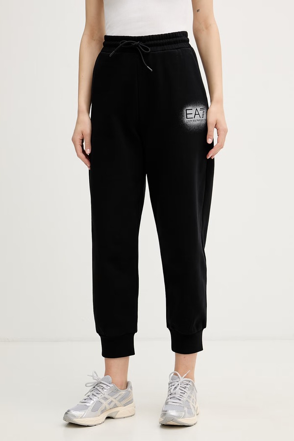 Спортивный костюм EA7 Emporio Armani цвет черный фото 2