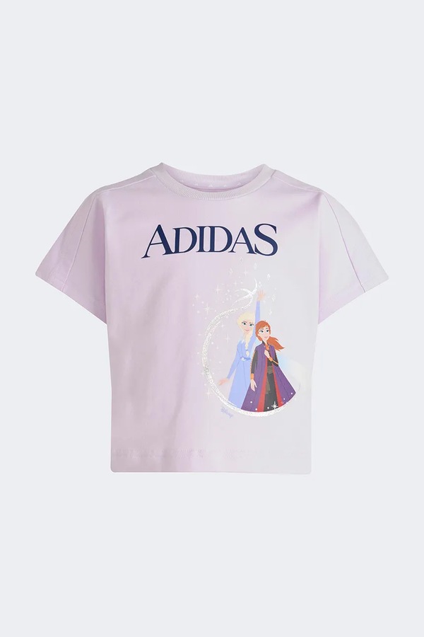 Детский хлопковый комплект adidas DISNEY цвет фиолетовый фото 2