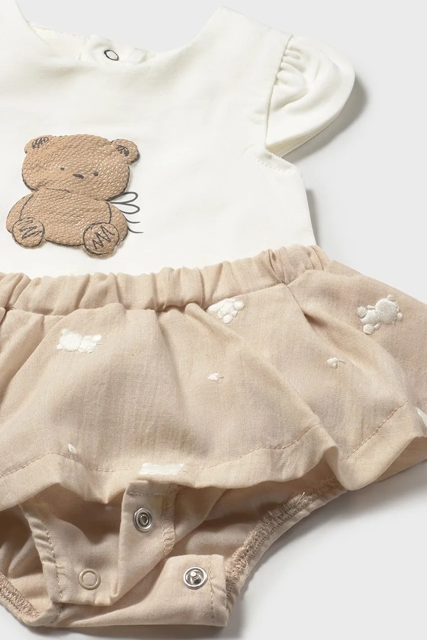 Комплект для немовлят Mayoral Newborn колір бежевий фото 2