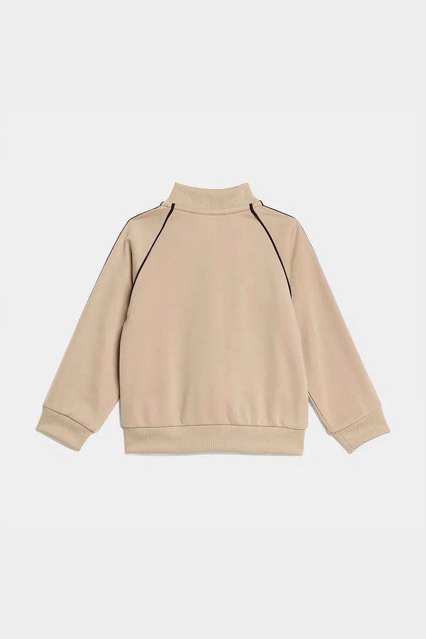 Дитячий спортивний костюм adidas Originals колір бежевий фото 2