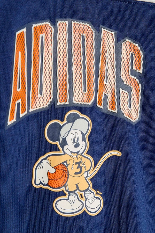Cпортивний костюм для немовлят adidas DISNEY колір синій фото 2