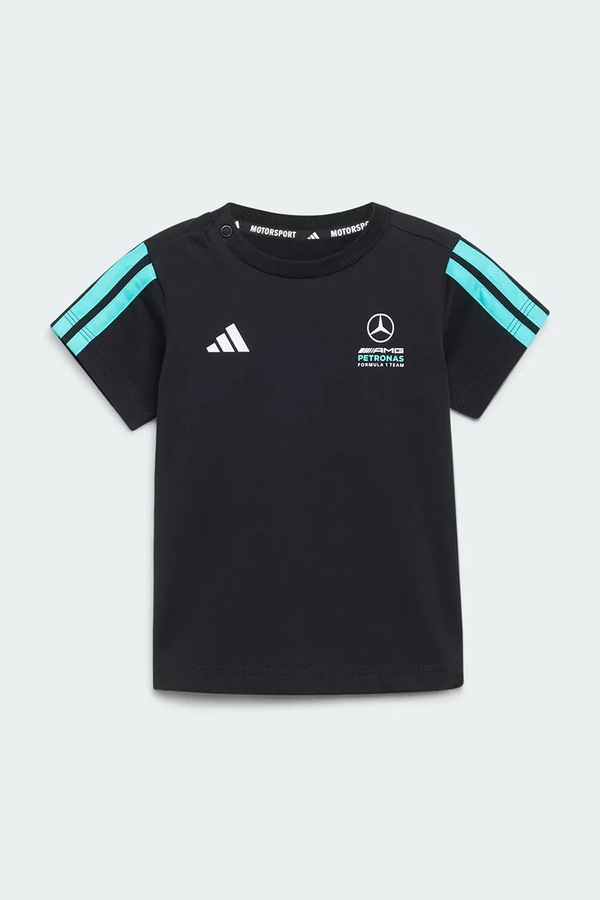 Дитячий бавовняний комплект adidas Performance MERCEDES колір чорний