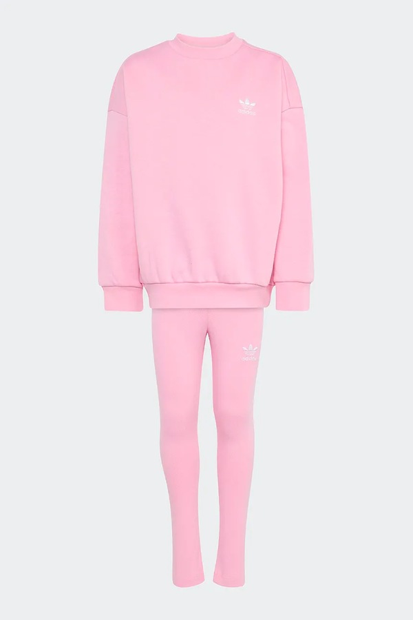 Дитячий комплект adidas Originals колір рожевий