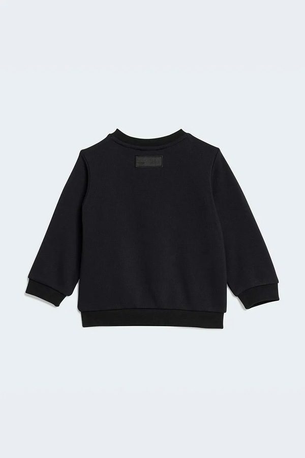 Спортивный костюм детский с хлопком adidas Originals цвет черный фото 2