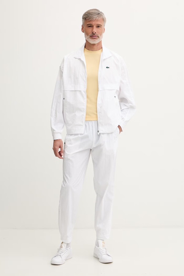 Спортивний комплект чоловічий Lacoste x Novak Djokovic колір білий