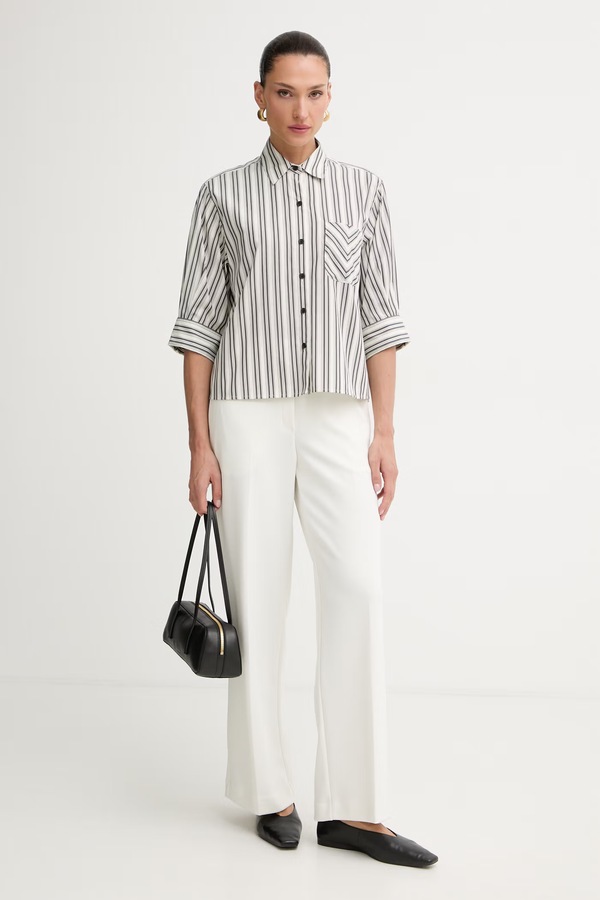 Сорочка жіноча бавовняна rag & bone Lucia колір бежевий