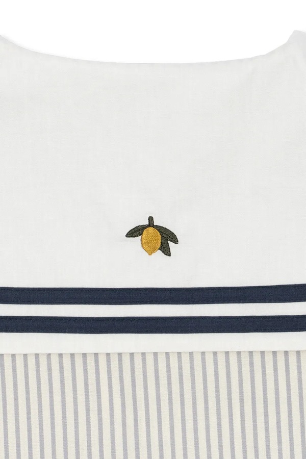 Сорочка дитяча бавовняна Konges Sløjd ALLIE SAILOR SHIRT GOTS колір білий фото 2
