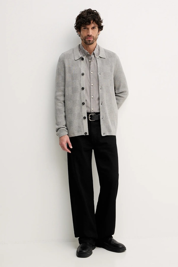 Сорочка Barbour Longfield колір сірий