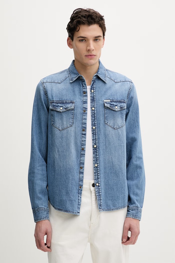 Джинсовая рубашка Guess Jeans