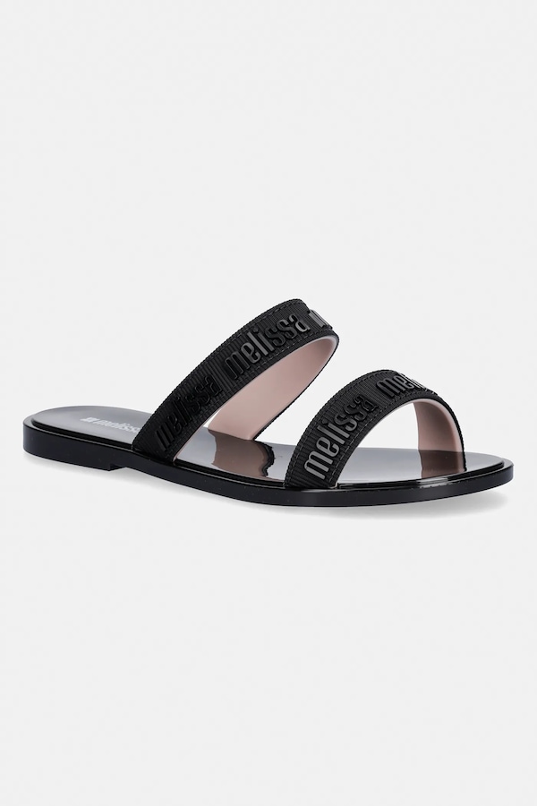 Шльопанці Melissa M LOVER DUO SLIDE AD колір чорний