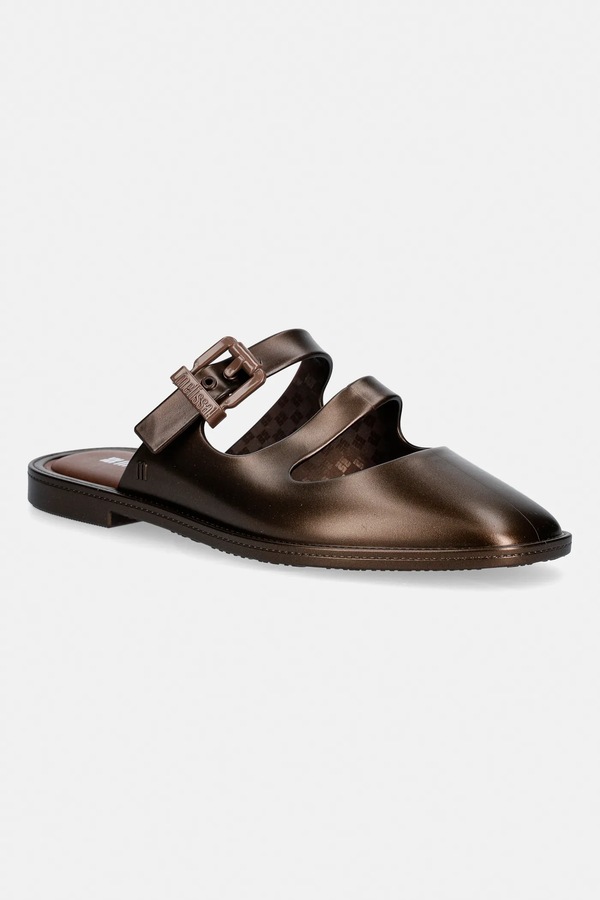 Шльопанці Melissa ANASTASIA AD колір коричневий