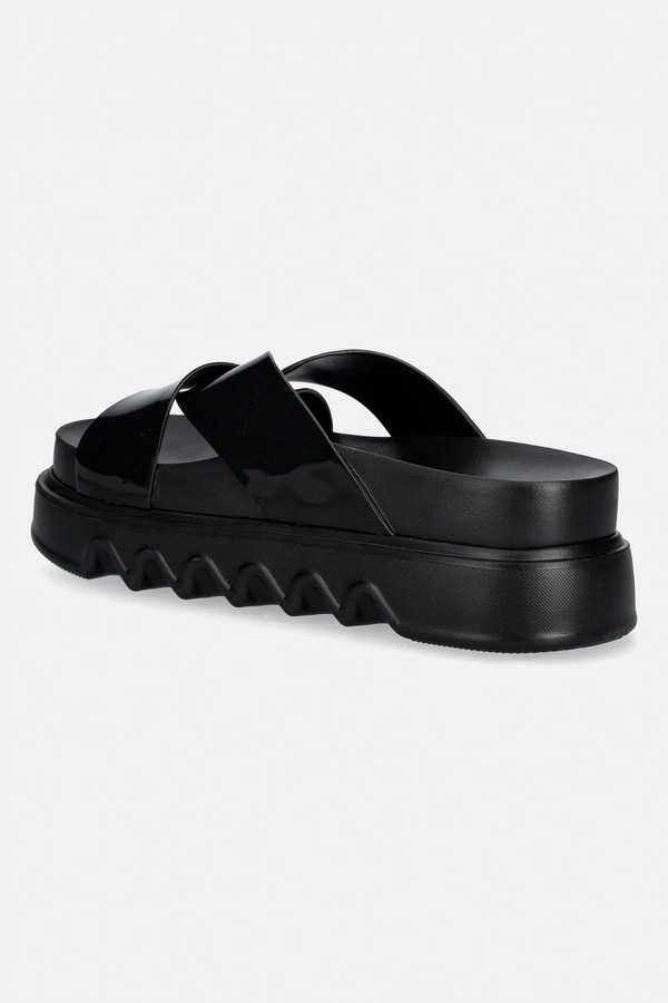 Шльопанці Melissa COZY CROSS PLATFORM AD колір чорний фото 2