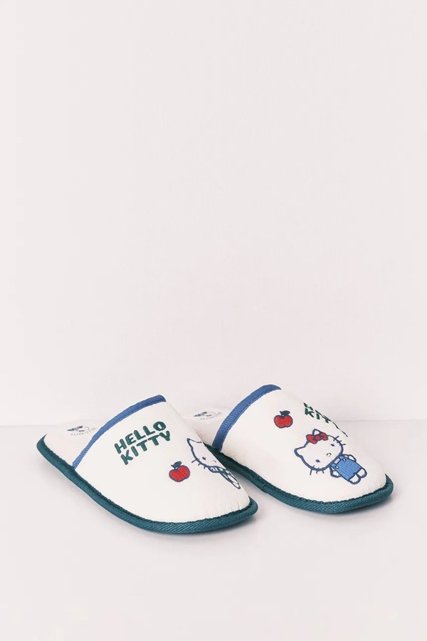 Капці жіночі women'secret MH HK PATCH SLPRS колір бежевий фото 2