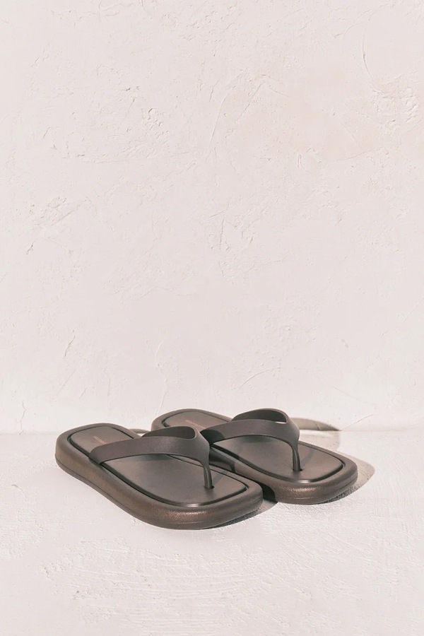 Шльопанці жіночі women'secret SI FLIP FLOP CHOCOLAT колір коричневий фото 2