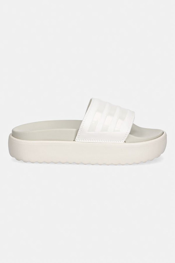 Шлепанцы женские adidas Adilette Platform цвет бежевый
