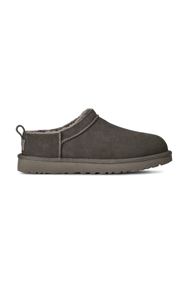 Замшеві тапочки UGG W Classic Micro колір коричневий