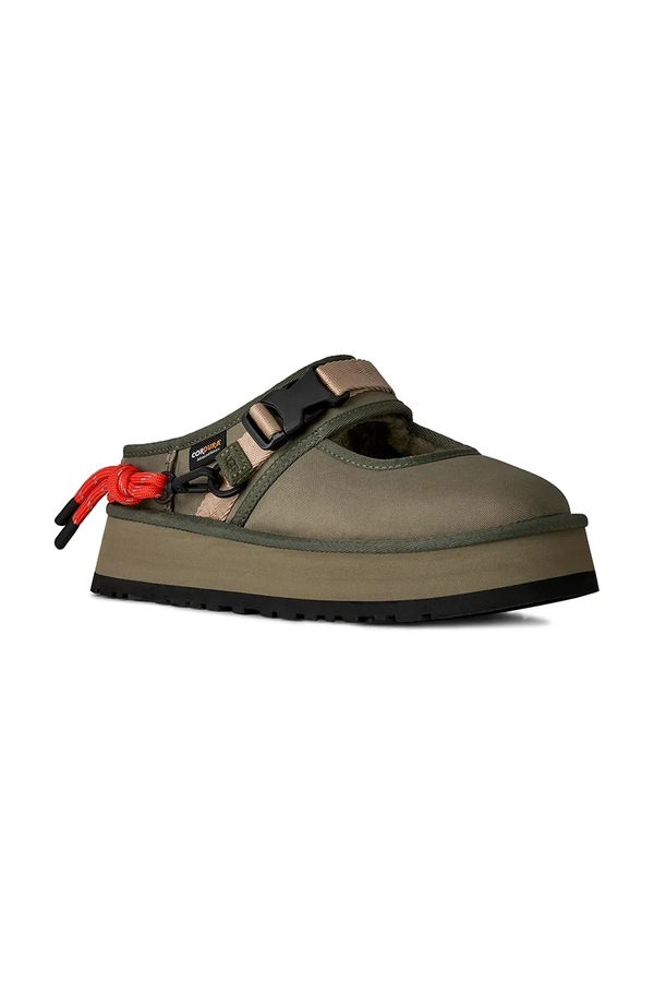 Капці UGG W Bea Mary Jane Wildwood колір зелений