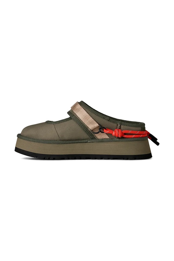 Капці UGG W Bea Mary Jane Wildwood колір зелений фото 4