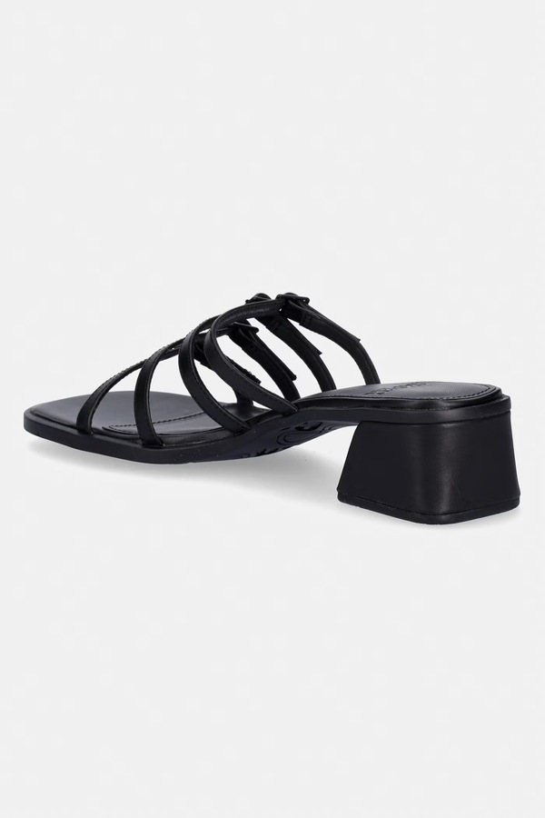 Шльопанці жіночі шкіряні Camper Kora Sandal колір чорний фото 2