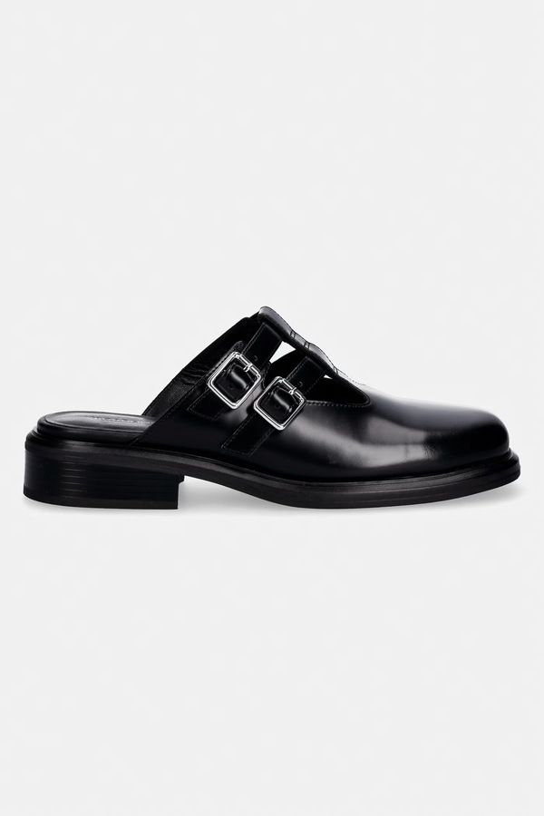 Шльопанці жіночі шкіряні Vagabond Shoemakers ELLIS колір чорний