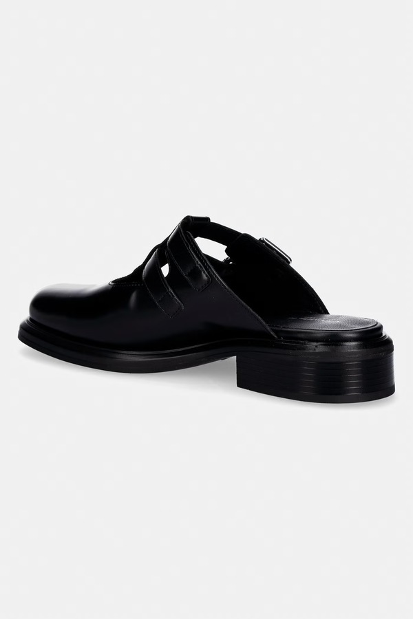 Шльопанці жіночі шкіряні Vagabond Shoemakers ELLIS колір чорний фото 2