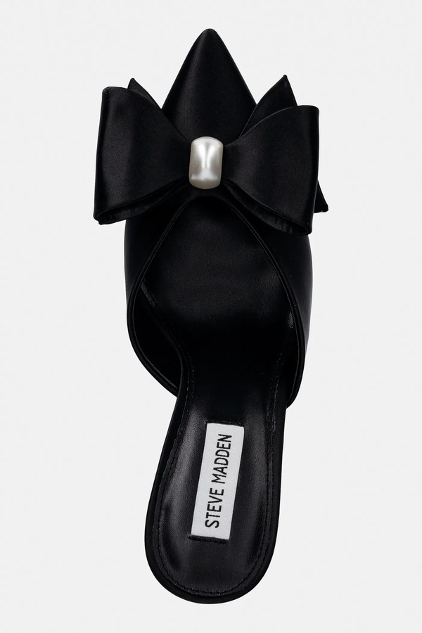 Шльопанці Steve Madden Destini колір чорний фото 4