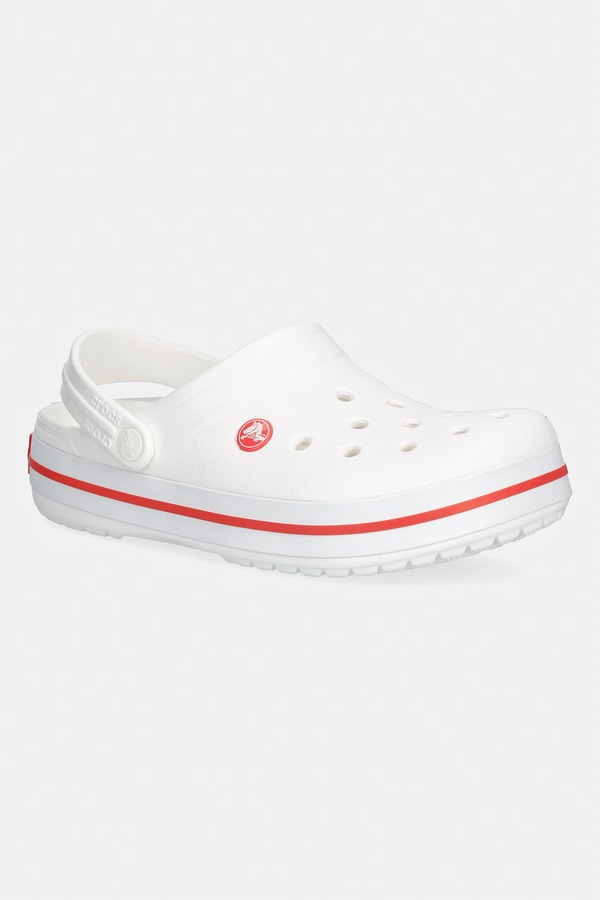 Шльопанці жіночі Crocs Crocband колір білий