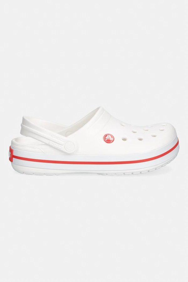 Шльопанці жіночі Crocs Crocband колір білий