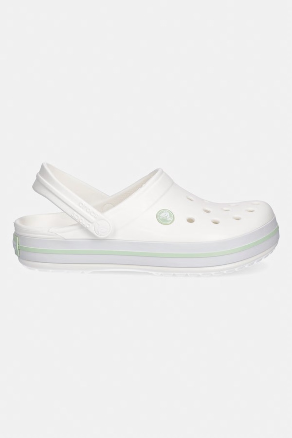 Шльопанці жіночі Crocs Crocband колір білий