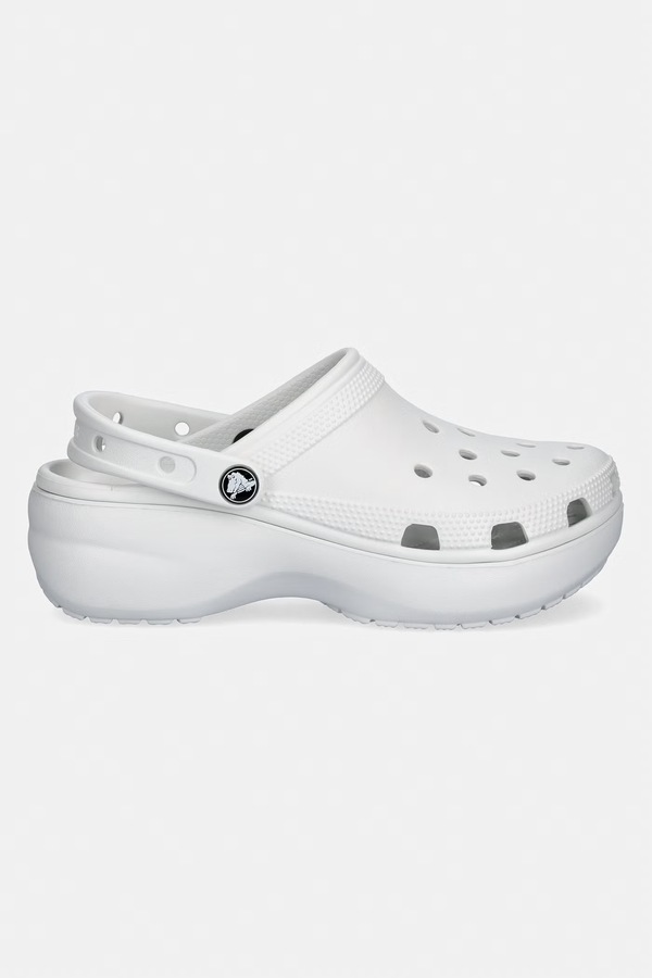 Шлепанцы Crocs Classic Platform Clog W цвет серый