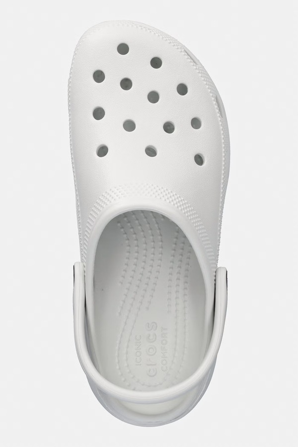 Шльопанці Crocs Classic Platform Clog W колір сірий фото 4