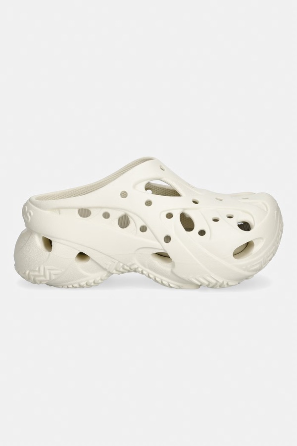 Шльопанці Crocs Caged Clog колір бежевий