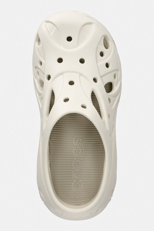 Шльопанці Crocs Caged Clog колір бежевий фото 4
