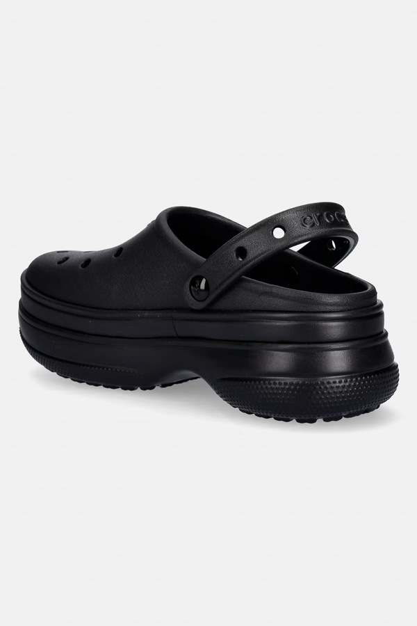 Шльопанці Crocs Classic Stacked Clog колір чорний фото 2