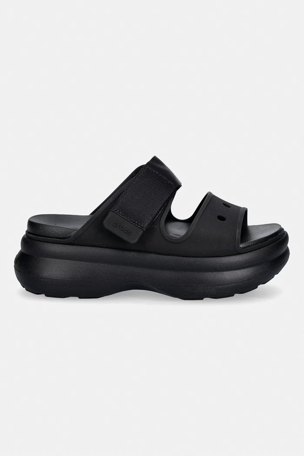Шлепанцы женские Crocs Soho Two Strap Sandal цвет черный