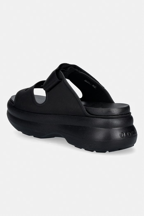 Шлепанцы женские Crocs Soho Two Strap Sandal цвет черный фото 2