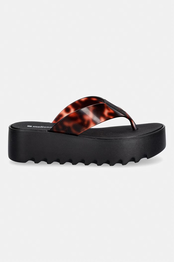 В'єтнамки жіночі Melissa THONG PLATFORM AD колір коричневий